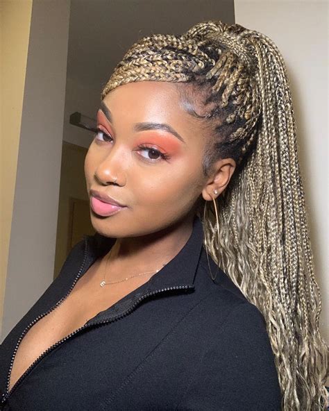 box braids hairstyles|Here’s Proof That Box Braids Are the Most Versatile。